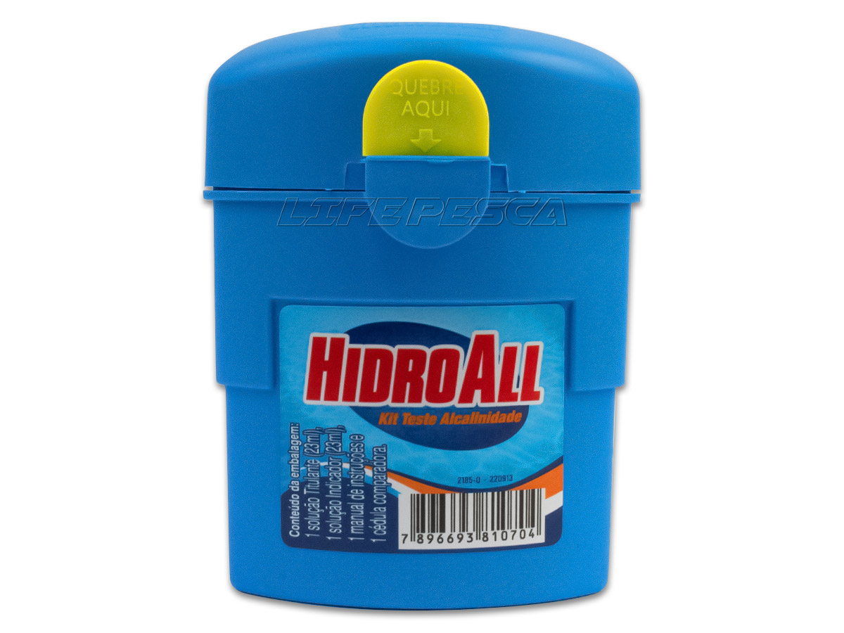 Kit para Teste de Alcalinidade HidroAll