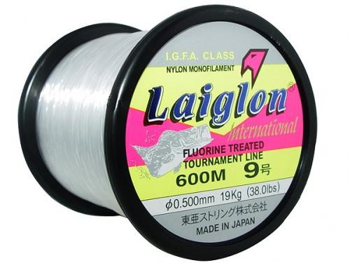 Linha Monofilamento Laiglon 0,33mm 16lbs/8,0kg - 600 Metros - Life Pesca - Sua loja de Pesca, Camping e Lazer