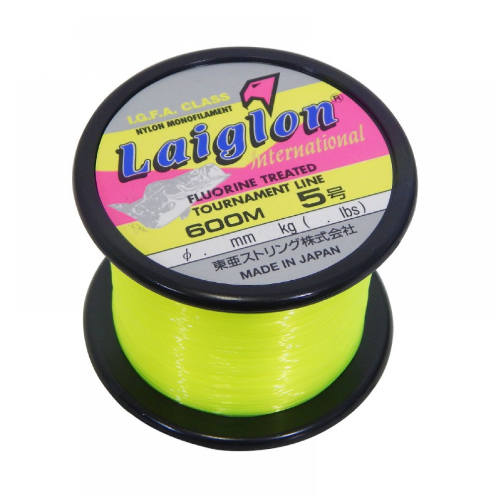 Linha Monofilamento Laiglon 0,37mm 20lbs/10,0kg - 600 Metros  - Life Pesca - Sua loja de Pesca, Camping e Lazer