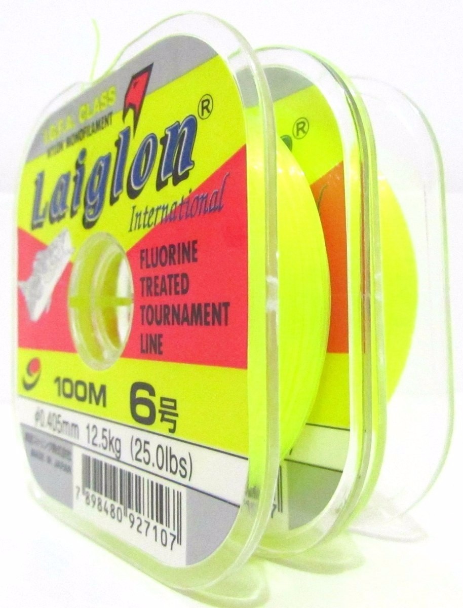 Linha Monofilamento Laiglon 0,47mm 35lbs/17,5kg - 100 Metros  - Life Pesca - Sua loja de Pesca, Camping e Lazer
