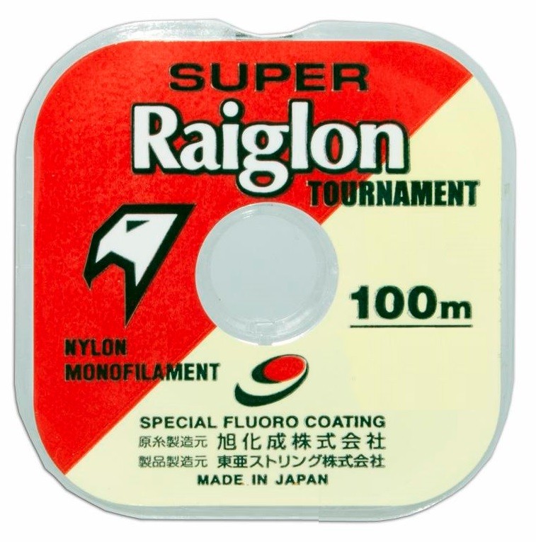 Linha Monofilamento Super Raiglon 0,285mm 17,0lbs/8,0kg - 100 Metros - Life Pesca - Sua loja de Pesca, Camping e Lazer