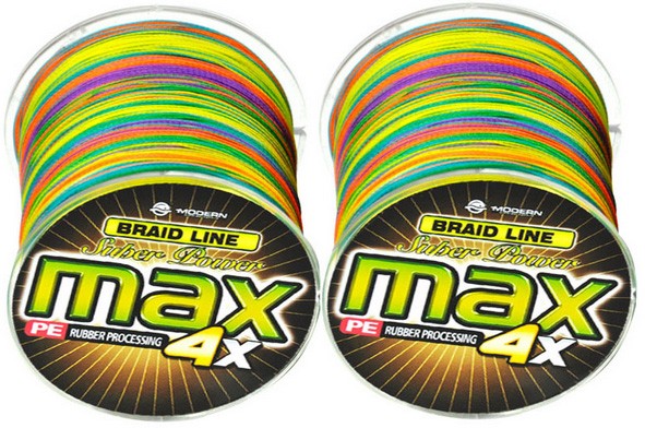 Linha Multifilamento Max 500 Metros - Colorida Cor Muda De 1m Em 1m - Life Pesca - Sua loja de Pesca, Camping e Lazer
