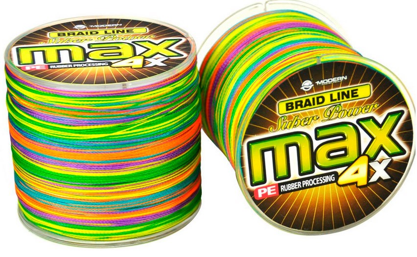 Linha Multifilamento Max 500 Metros - Colorida Cor Muda De 1m Em 1m - Life Pesca - Sua loja de Pesca, Camping e Lazer