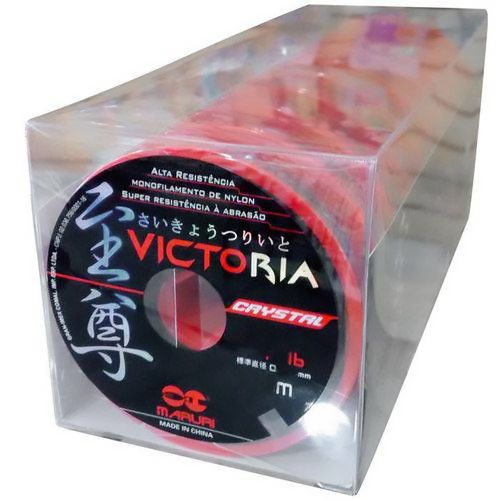 Linha Monofilamento Victoria Crystal Maruri 0,28mm 10,4lb/4,5kg - 100 Metros - Life Pesca - Sua loja de Pesca, Camping e Lazer