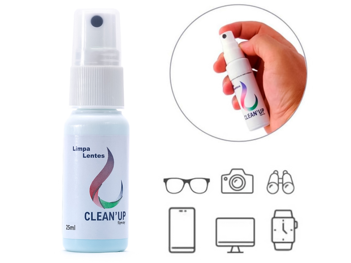 Spray Limpa Lentes Clean up - 25ml