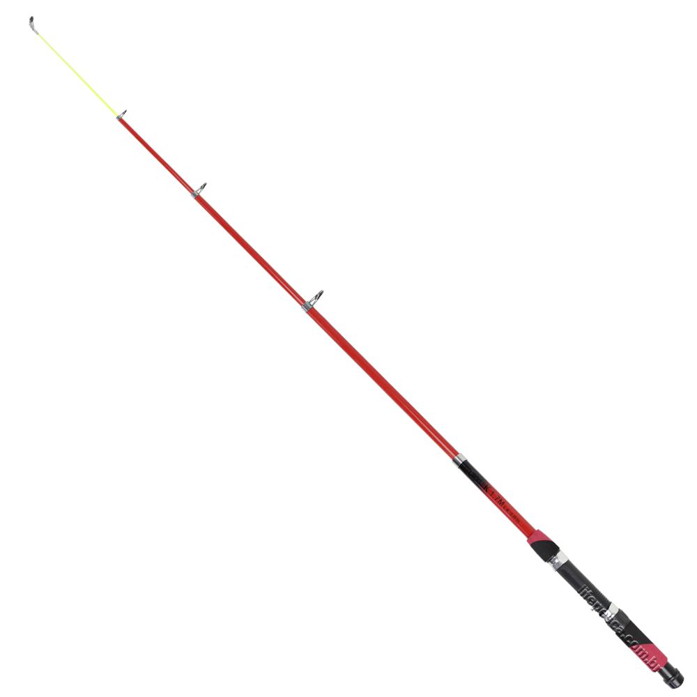 Vara Para Molinete Telescópica C Passador C.W (1,70m) 12-20lbs  - Life Pesca