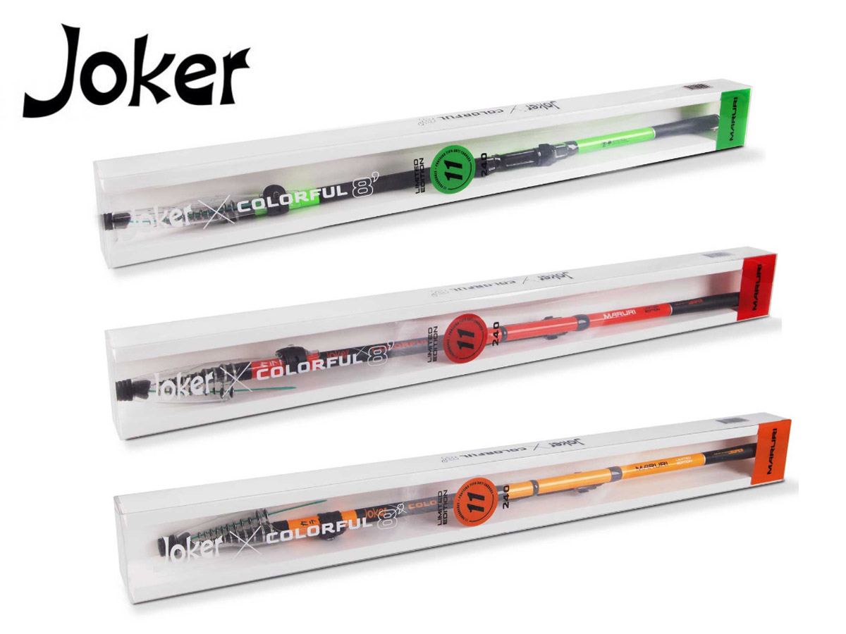 Vara Telescópica Maruri Joker Colorful Limited Edition - 2,40 Metros - Várias Cores