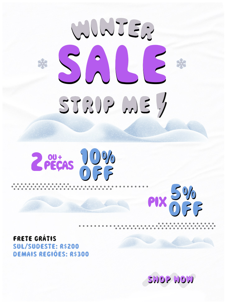 winter sale - strip me