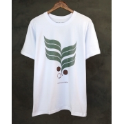 Camiseta Café Brasileiro - Branca