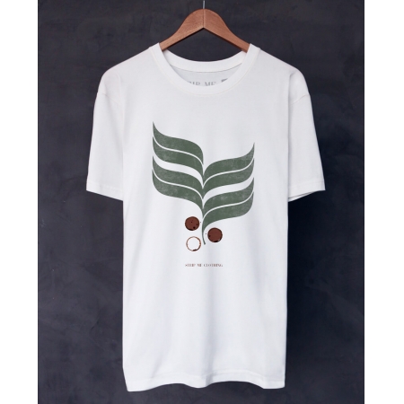 Camiseta Café Brasileiro - Branca