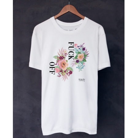 Camiseta Floral Fk Off