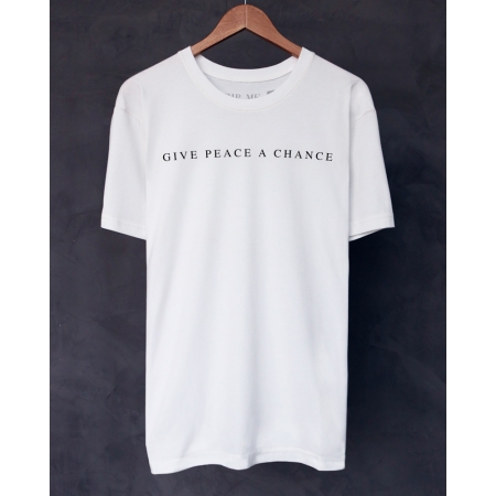 Camiseta Give Peace a Chance
