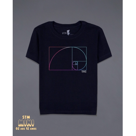 Camiseta Infantil Fibonacci