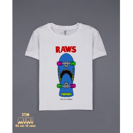 Camiseta Infantil Raws