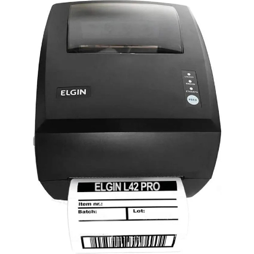 Impressora de Etiquetas Elgin L42 Pro com Etiquetas - RW Automação