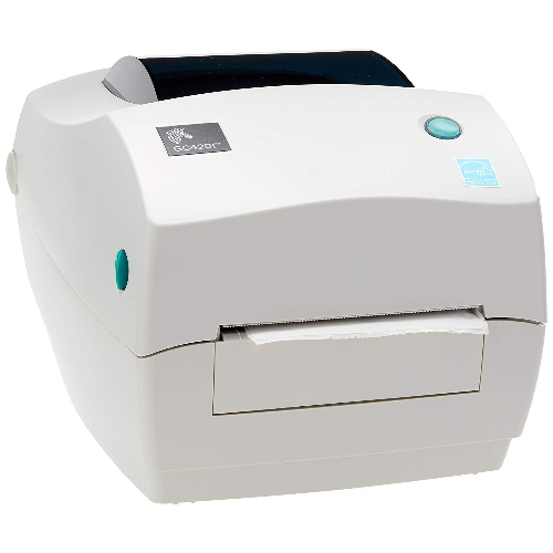 Impressora de Etiquetas Zebra GC420t com Etiquetas - RW Automação