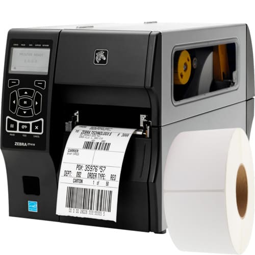 Impressora de Etiquetas Zebra ZT410 com Etiquetas  - RW Automação
