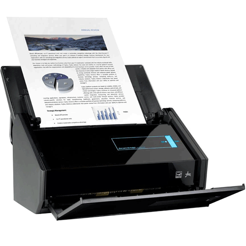Scanner Fujitsu ScanSnap IX500 USB / Wi-Fi  - RW Automação
