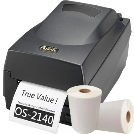 Impressora de Etiquetas Térmica Argox OS-2140 com Etiquetas