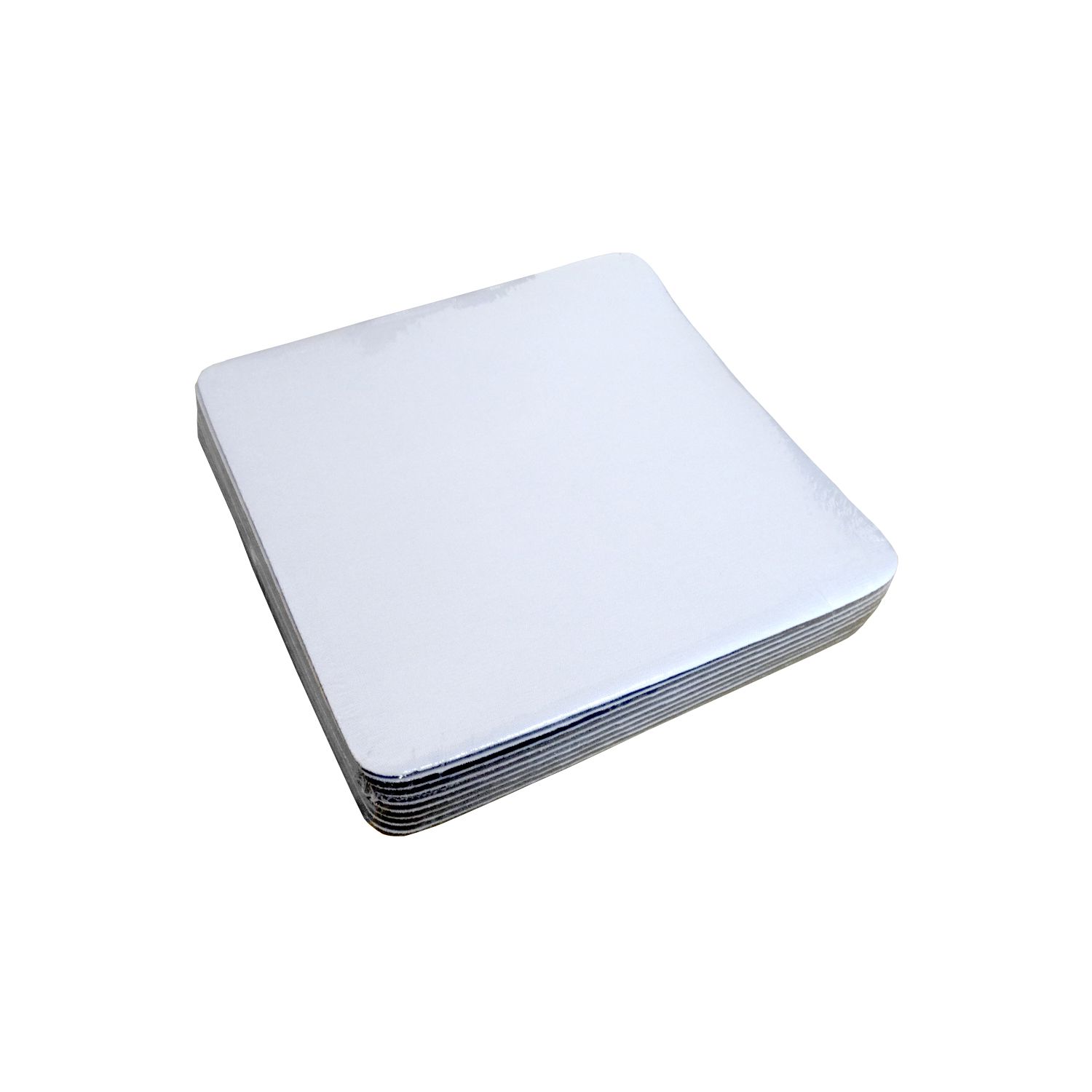 Mouse Pad Sublimático - Quadrado - 18,8x18,8cm - Pct 100un