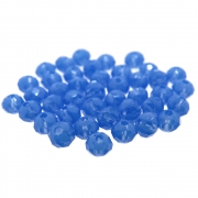 40 unids. Rondelzinho Facetado Cristal Deep Blue 3,5mm CACG-199