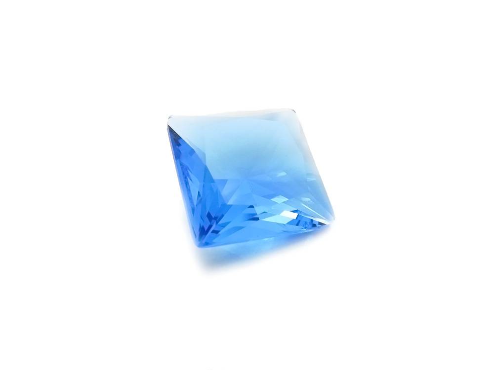 2 unids. Cristal Color Topázio Azul lapidação Carré 10mm 1 unid. CCCA10-17