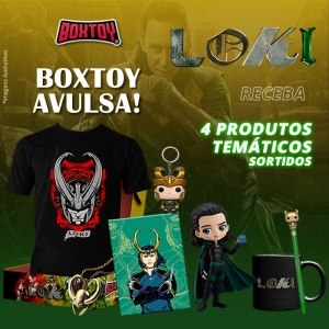 Kit Boxtoy Marvel Loki - Avulsa Mystery Box