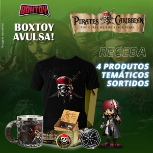 Kit Boxtoy Piratas do Caribe - Avulsa Mystery Box