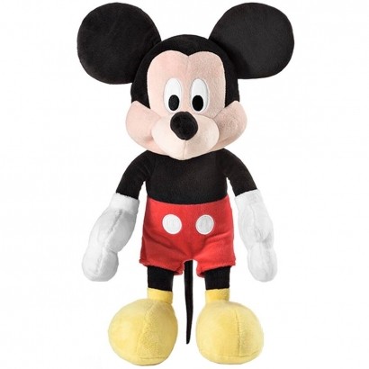 Boneco De Pelúcia Mickey Disney Com Som Multikids 33cm Br332