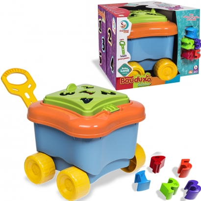 Brinquedo Infantil Educativo Divertido Bauduxo Didático Com Braile Menino Cardoso Toys