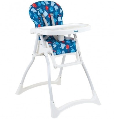 Cadeira de Refeição Alimentação Burigotto Merenda Passarinho Azul