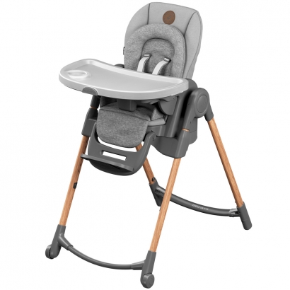 Cadeira de Refeição Infantil Bebê De 0 a 30 Kg Alimentação Criança Minla Essential Grey - Maxi-Cosi
