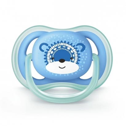 Chupeta Bebê Infantil Ultra Air Urso Polar Menino 6-18 meses Tamanho 2 Philips Avent