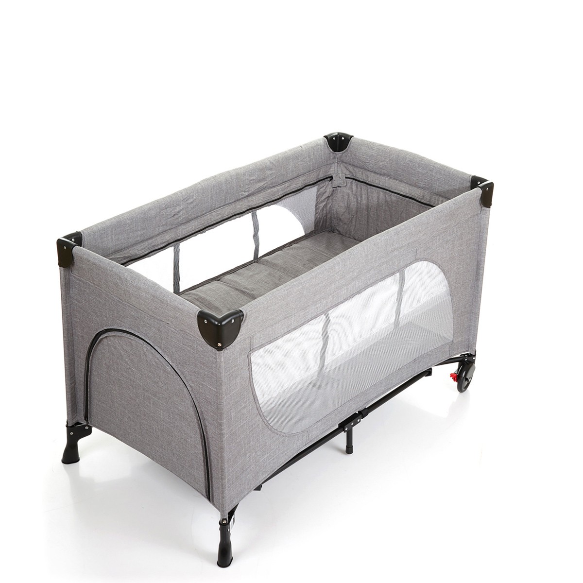 Berço de Bebê Infantil Portátil Até 20Kg Viagem Moonlight Grey - Abc Design