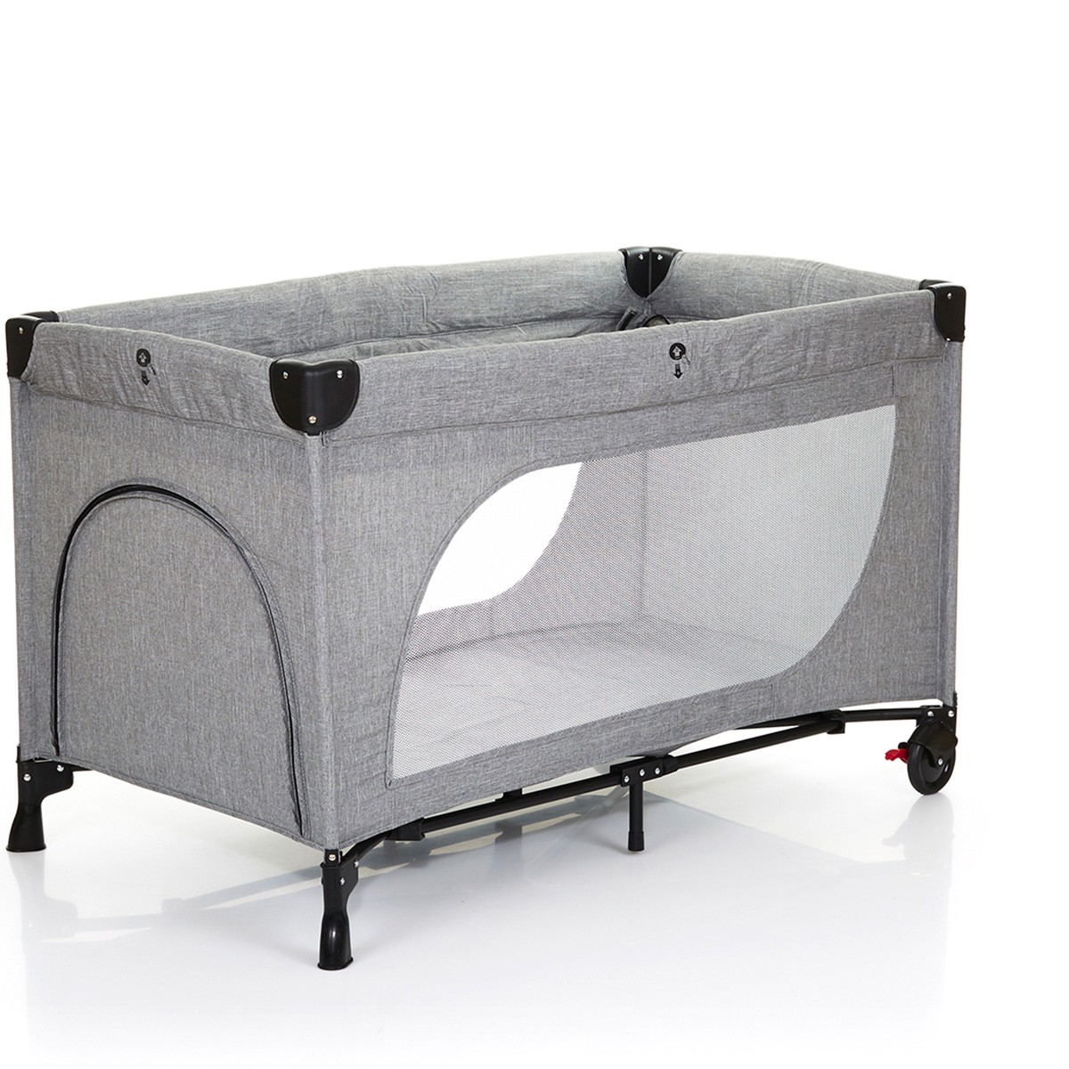 Berço de Bebê Infantil Portátil Até 20Kg Viagem Moonlight Grey - Abc Design
