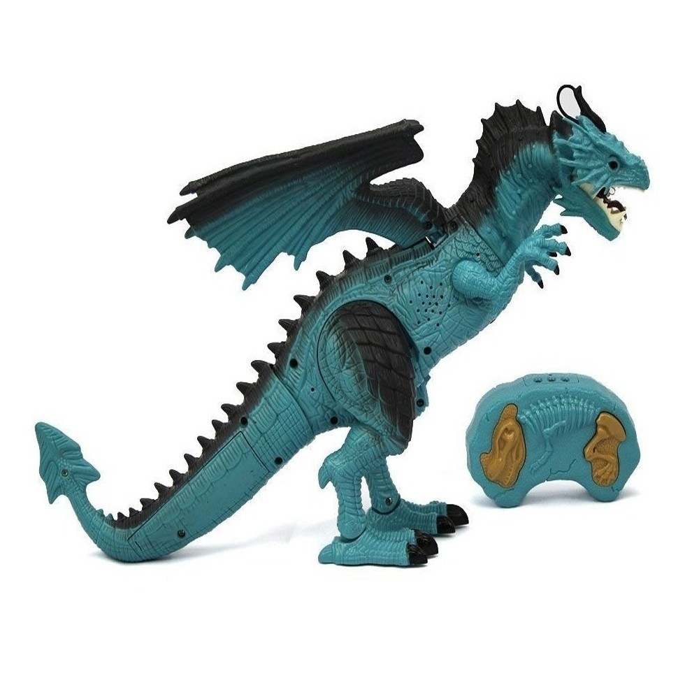 Brinquedo Dragão de Gelo Com Sopro Gelado Thorn Para Criança - Polibrinq