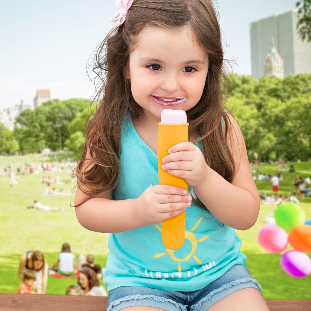 Brinquedo Infantil Ice Pop Fruit Forma de Sorvete E Geladinho 100ml - Comtac Kids
