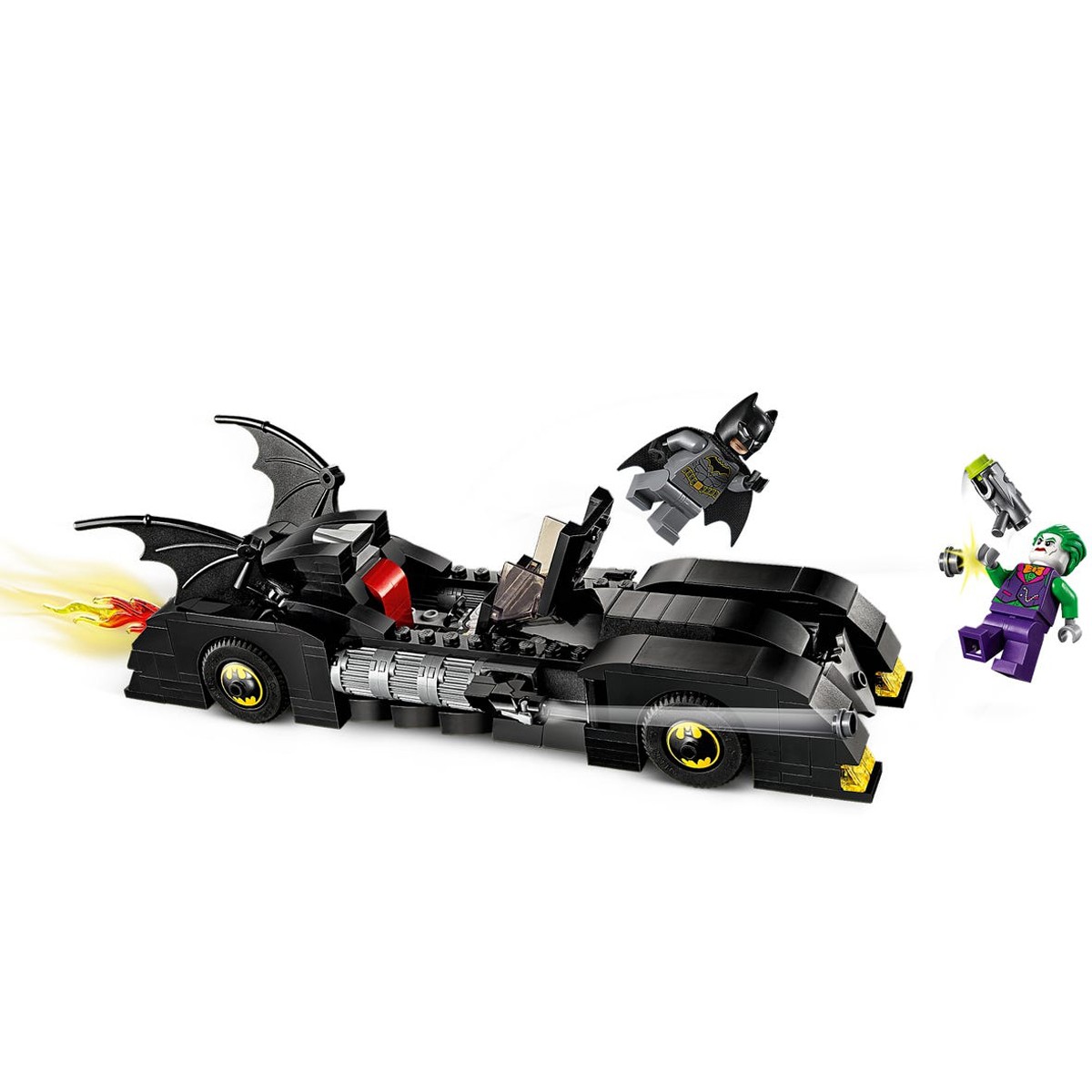 Brinquedo Lego Batman Com Batmovel Contra O Coringa +7 Anos 342 Peças