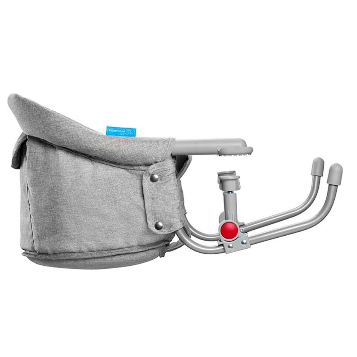 Cadeira De Alimentação Bebê Refeição Encaixe Na Mesa Click Clip Multikids Cinza