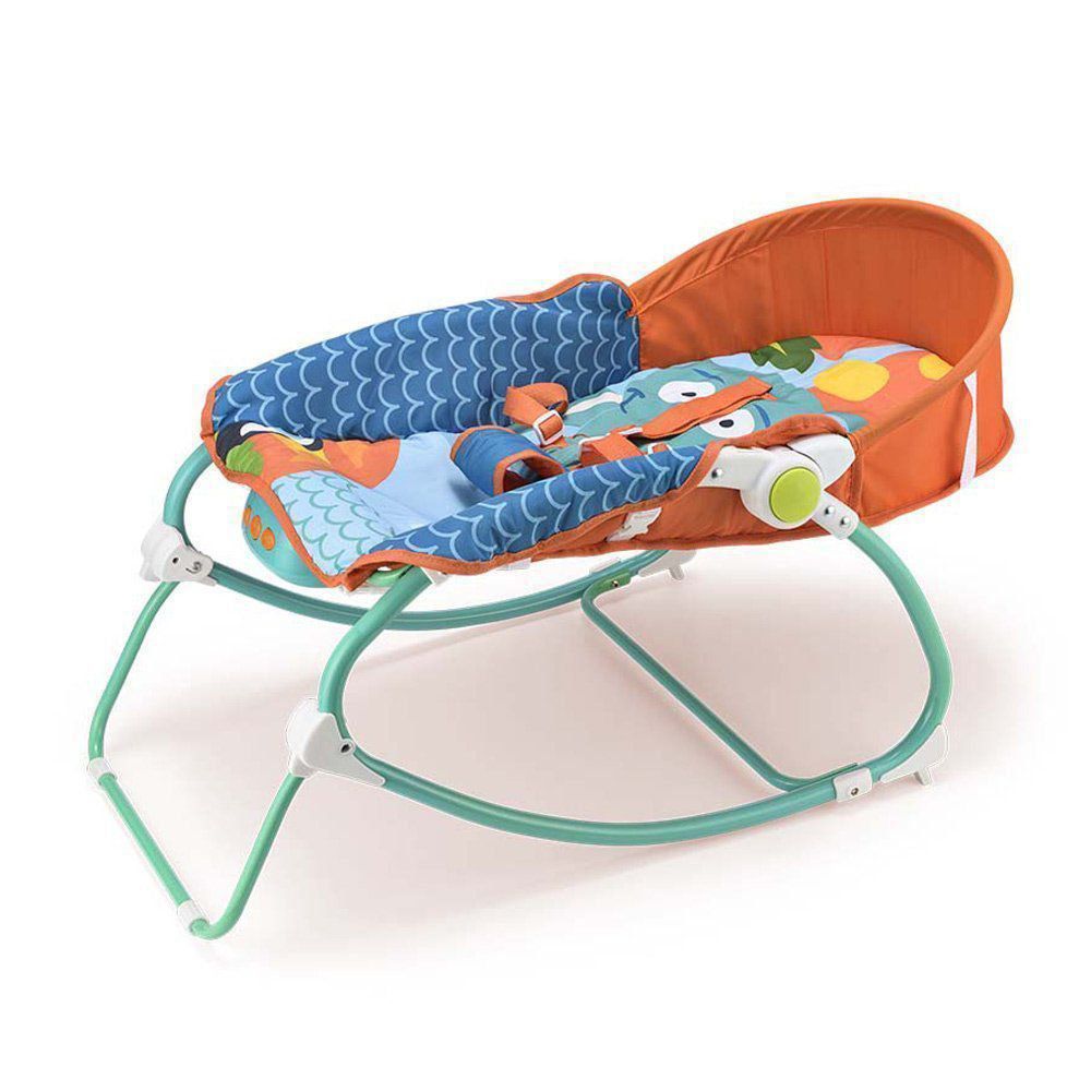 Cadeira De Balanço Para Bebês 0-20 Kg Elefante Multikids Baby BB363