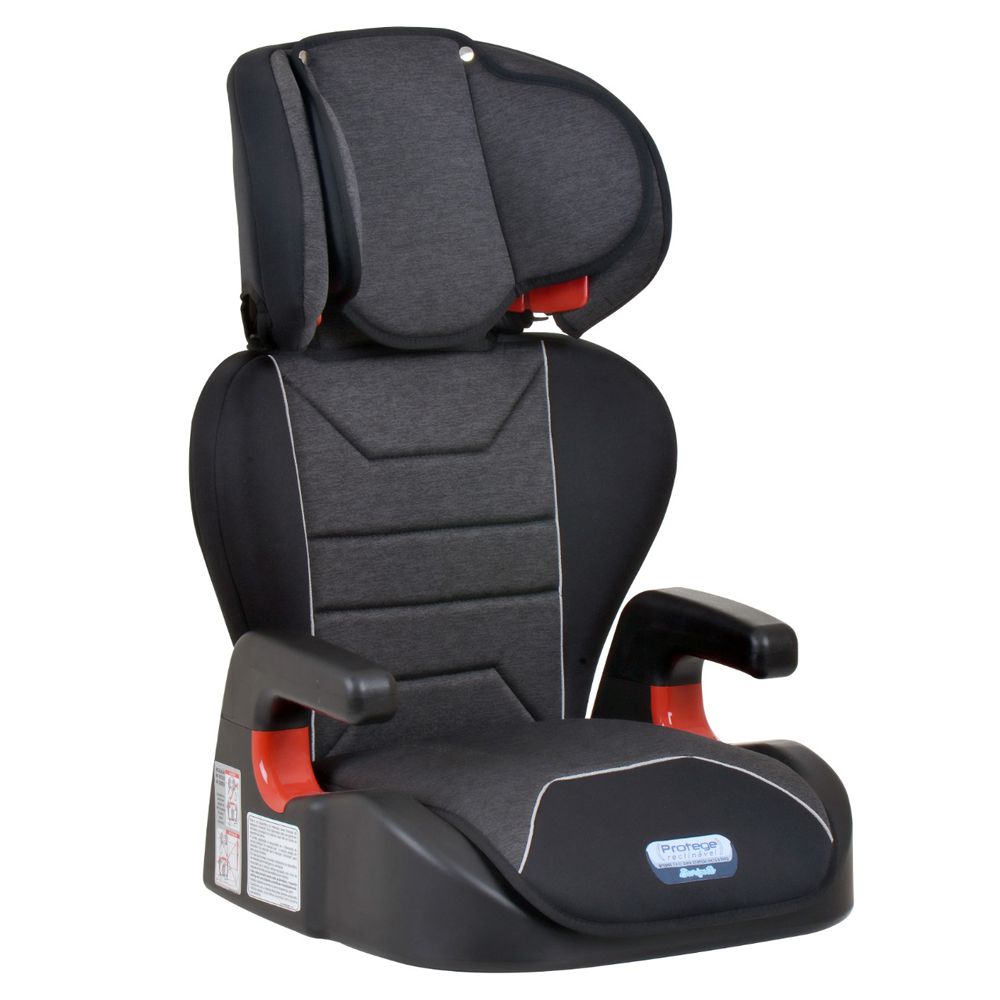 Cadeira Para Auto Reclinável 15 A 36 Kg Ajustavel Cadeirinha Bebê Infantil Protege Burigotto Mesclado Preto