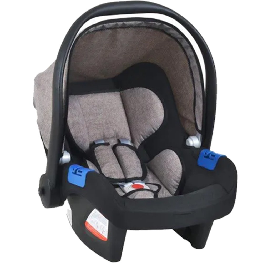 Carrinho de Bebê Burigotto Ecco Reversível Bege + Bebê Conforto Touring X Cappuccino + Ninho Pramete