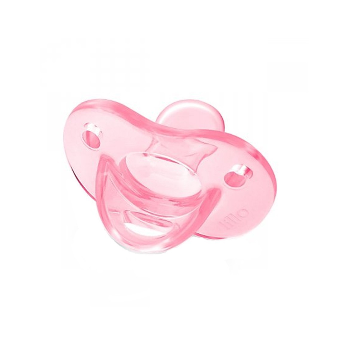 Chupeta Para Bebê Lillo Soft Calming Rosa 0 a 6 Meses 100% Silicone