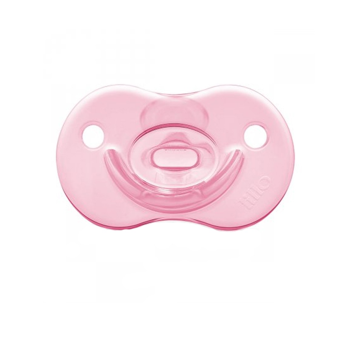 Chupeta Para Bebê Lillo Soft Calming Rosa 0 a 6 Meses 100% Silicone