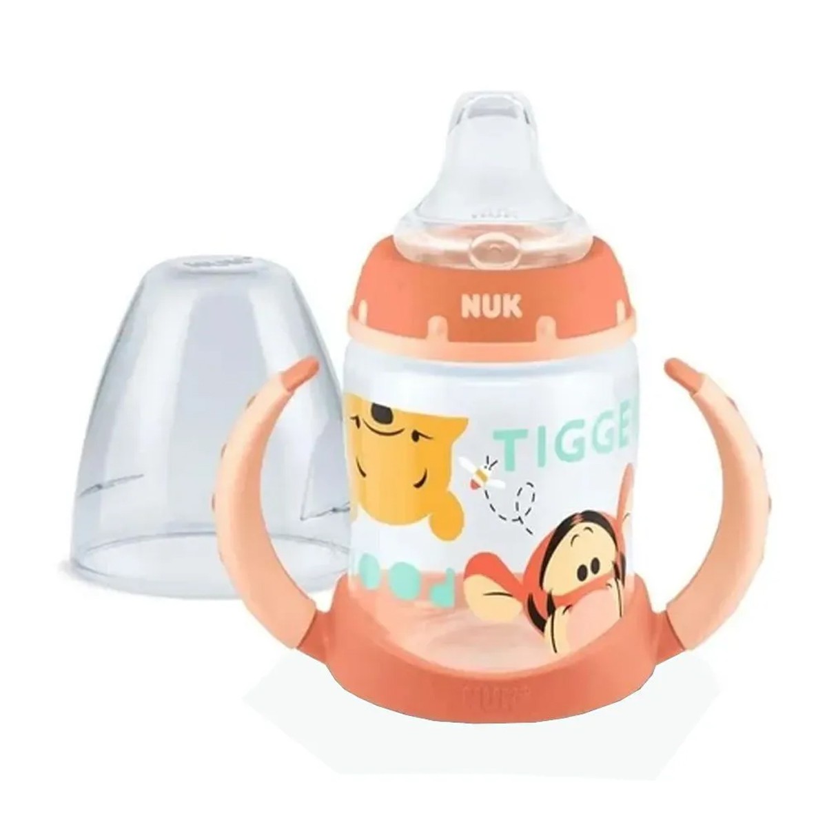Conjunto Infantil Copo Active Cup Disney Pooh 300ml + Copo de Treino do Bebe Pooh e Tigrão 150ml Nuk
