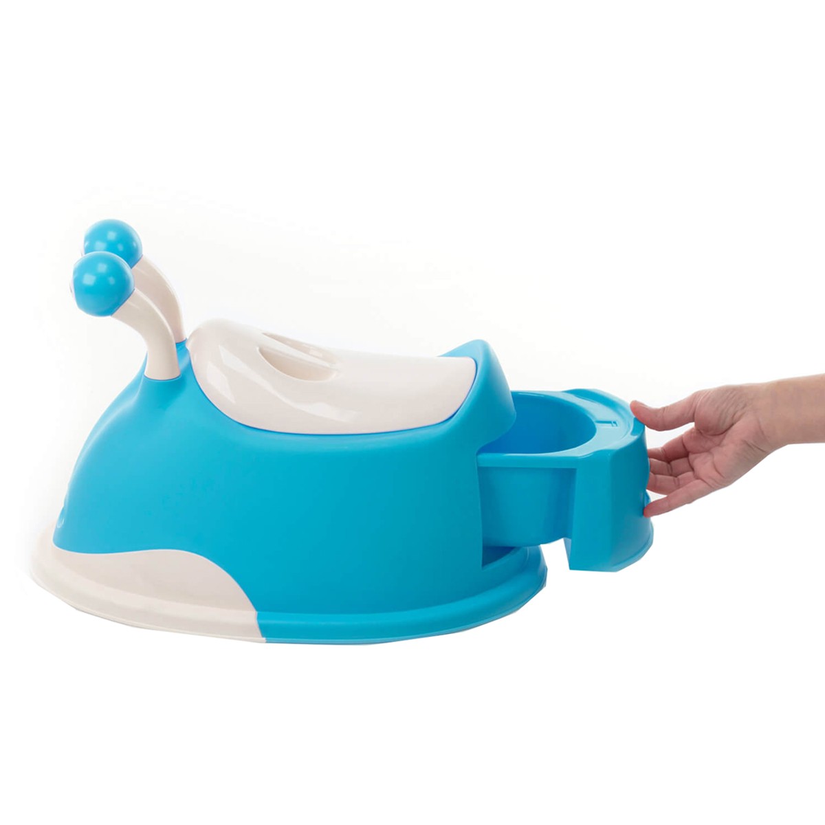 Troninho de Bebê Apartir de 2 Anos Dois Modos de Uso Criança Slug Potty Safety 1st Azul