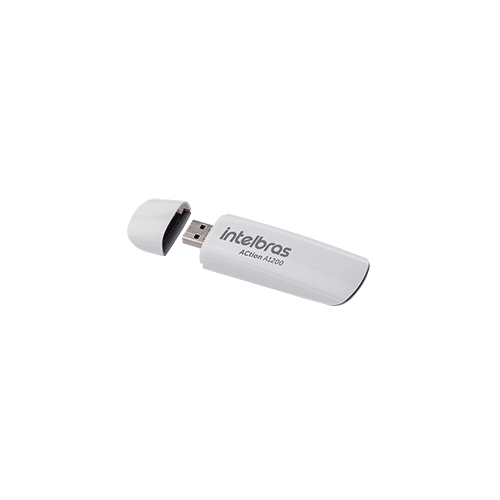 Adaptador USB wireless dual band Action A1200 Intelbras - Ziko Shop