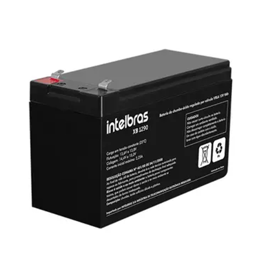 Bateria para Iluminação de Emergência 12V 9,0AH Intelbras XB 1290  - Ziko Shop