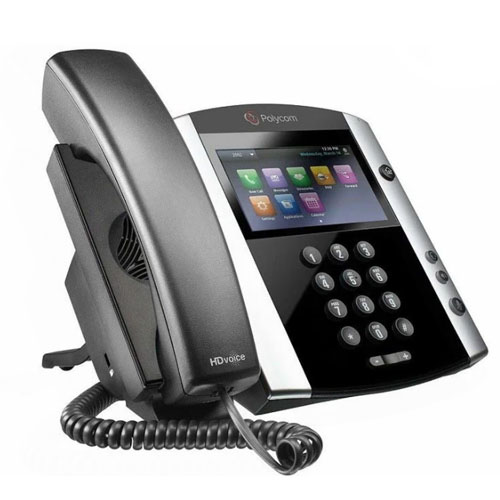 Telefone Polycom IP Microsoft Lync edition - VVX 500 - Ziko Shop