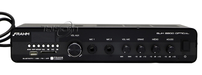 Amplificador C/ Bluetooth USB/SD/FM Frahm Slim 2200 Optical